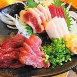 けとばし屋チャンピオン - 極上馬刺盛り