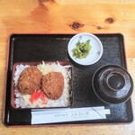 相間川温泉　ふれあい館 - 『かつ重』。