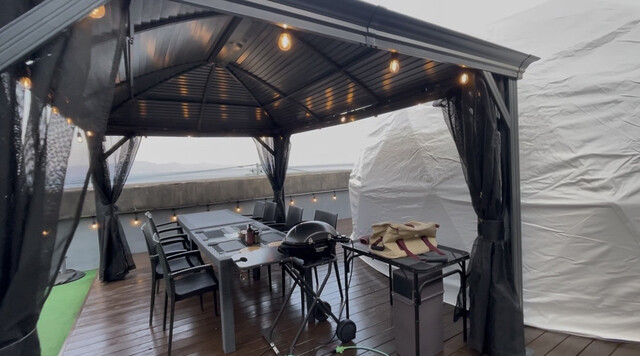 猪苗代グランピングBBQテラス（翁島）で自然と絶品バーベキューを満喫