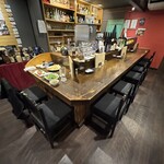 わっつ - カウンター席