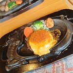 さわやか - わたしはチーズハンバーグ170㌘、食べ応えたっぷり