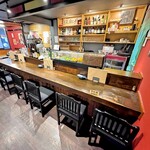 わっつ - カウンター席