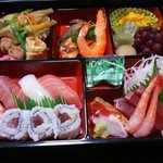 かんぱち鮨 - 料理写真:出前で頼んだメニュー