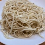 麺処ろくめい - 平日限定サービスの半替玉さんでーす。②