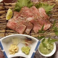 和牛の藁焼き