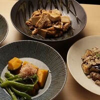 おばんざい三種盛り合わせ