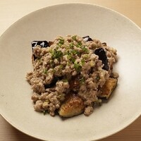 賀茂茄子鴨そぼろあんかけ
