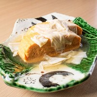 冷製だし巻き　冷やし湯葉あんかけ