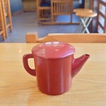 やぶ善 - 〆めの"蕎麦湯"も提供されます。