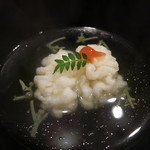 新ばし 星野 - ぼたん鱧のお椀