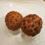 新ばし 星野 - 生のライチ