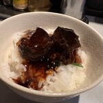 中華蕎麦 瑞山 - 角煮ごはん