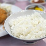水口食堂 - ご飯小盛