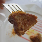 アジュール フォーティーファイブ - 外はカリッと香ばしく、中はジューシーにおいしく仕上がっていました。