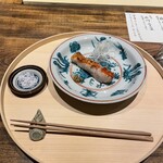 温石 - 金目鯛 実山椒油