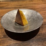 温石 - たけのこカステラ 先端が半熟