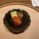 温石 - 長時間焼いたズッキーニ