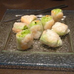 中華菜館 東天閣 - 生春巻き