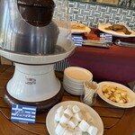 レストラン ヴァロリス - チョコレートファウンテン