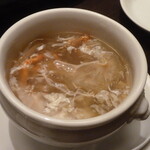 中華菜館 東天閣 - ふかひれスープ