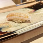 鮨 しみづ - ヒラメのえんがわ