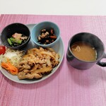 M's Cafe - 生姜焼き定食
