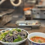 焼肉食堂 成翠園 - 生センマイ