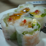 長崎港宝洋丸 - ８月のおススメ、生春巻き、１３０円。