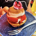 博多の屋台横丁 喜水丸 - 博多あまおうのティラミス風タルト