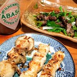 カーサ イゾラ - ホタテ・ふぐ串焼き