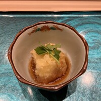 札幌 鮨 よこ田 - 揚げ出し胡麻豆腐