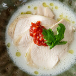 タイ料理 みもっと - 料理写真:スペシャリテの「トムカーガイ・ボーラン」