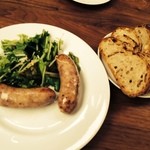 まちのパーラー - サルシッチャセット　税込１３４０円