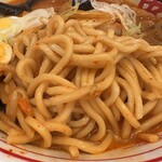 蒙古タンメン中本 - 麺アップ