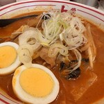 蒙古タンメン中本 - ゴモミ具材アップ