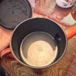 蕎麦処 つゆ下 梅の花 - 蕎麦湯