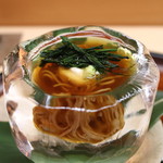 松川 - 「とろろ手打ち蕎麦」　(2014/08)