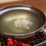 松川 - 「鱧のシャブシャブ」　(2014/08)