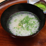 松川 - 「鱧雑炊」　(2014/08)