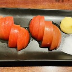 炭火焼の店 きんの藏 - 冷やしトマト