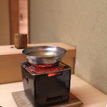 松川 - カウンターと七厘　(2014/08)