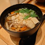 日本橋だし場　はなれ - 巻ゆばの沢煮椀