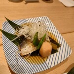 日本橋だし場　はなれ - 鰆の生姜餡かけ