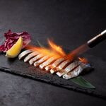 黒船 - 〆サバの卓上炙り