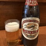 串かつラブリー - キリン中瓶660円