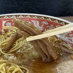 タンタン - メンマは柔らかくてすぐ解れていきます。