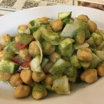 インド料理 パリワル - チャナサラダ(¥540)