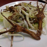馬さんの店 龍仙 - 鴨舌の唐揚げ