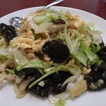 馬さんの店 龍仙 - 木耳と筍の野菜炒め
