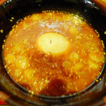 麺処 あみや - つけ汁 アップ♪